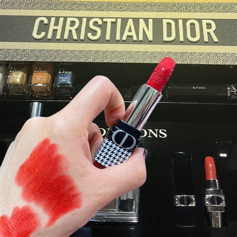 dior houndstooth lipstick|dior limited edition collection.